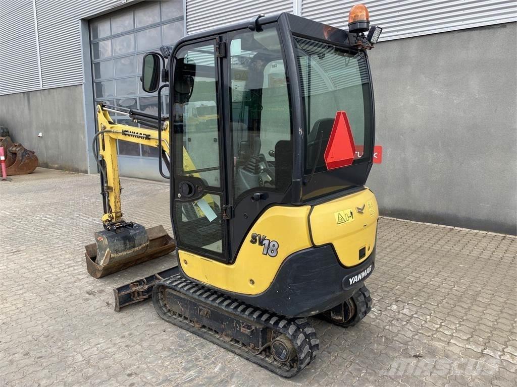 Yanmar SV18 Bageri točkaši