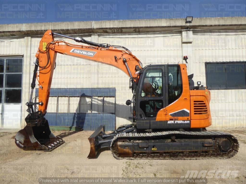 Doosan DX140LCR-7 Bageri guseničari