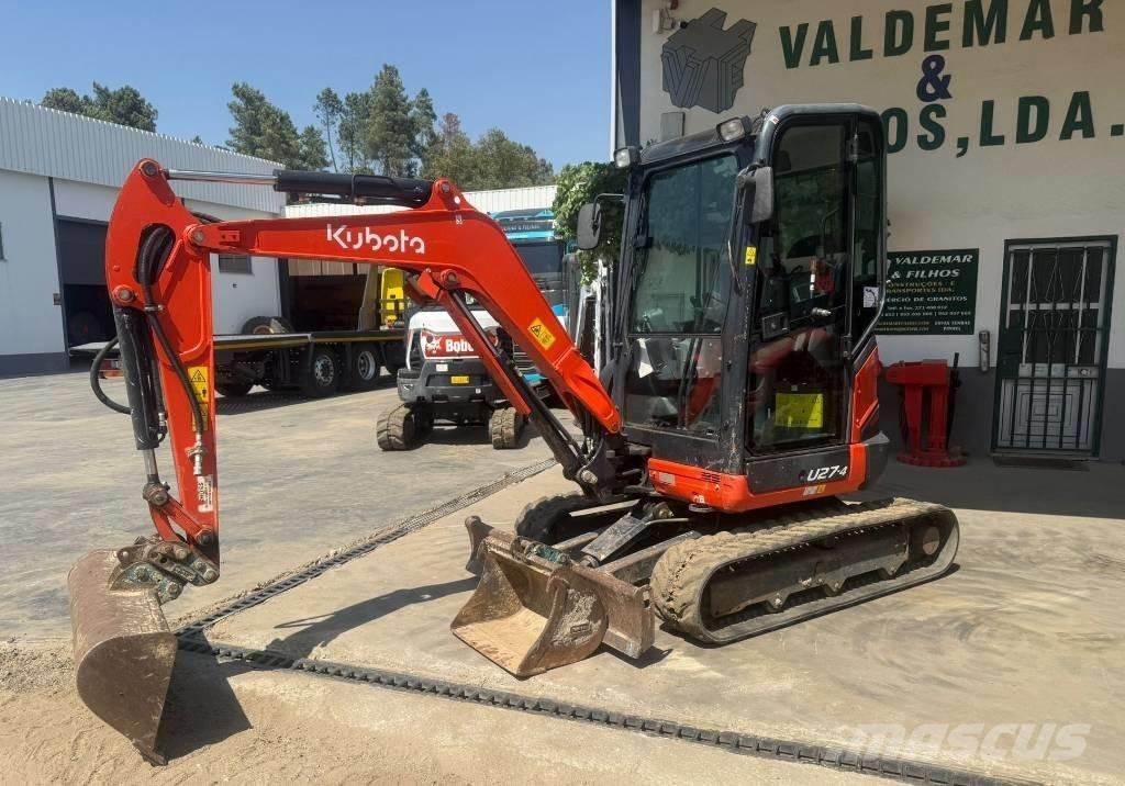 Kubota U 27-4 Mini bageri < 7t