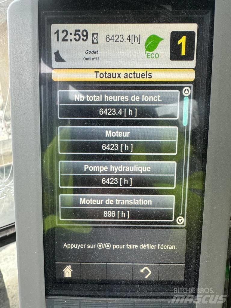 CAT 320 EL Bageri guseničari