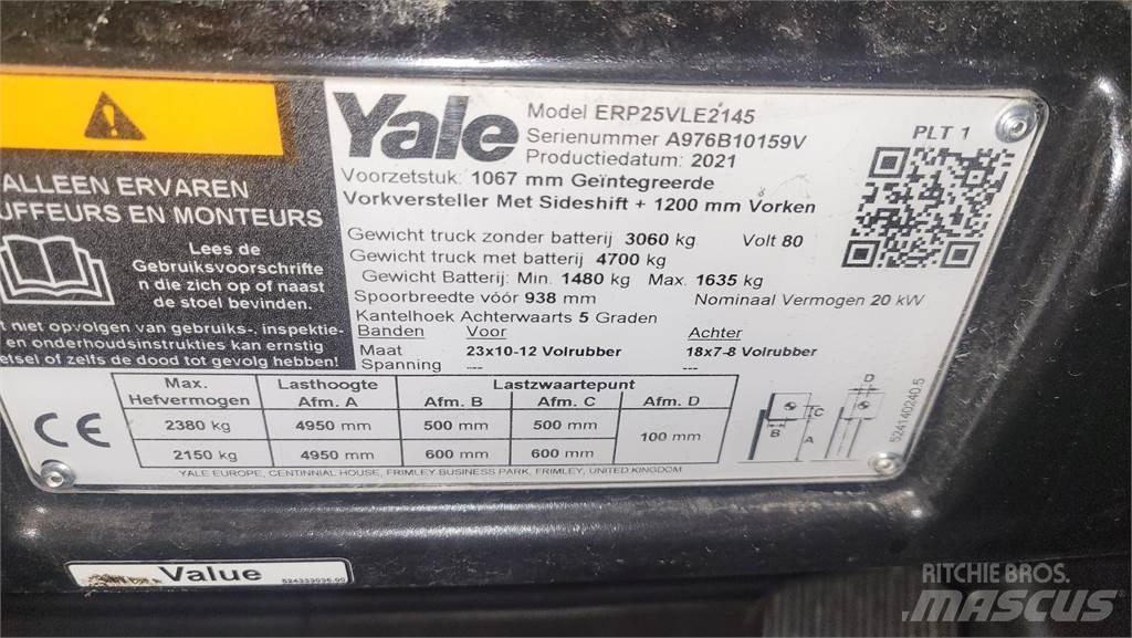 Yale ERP25VL 2021 Električni viljuškari