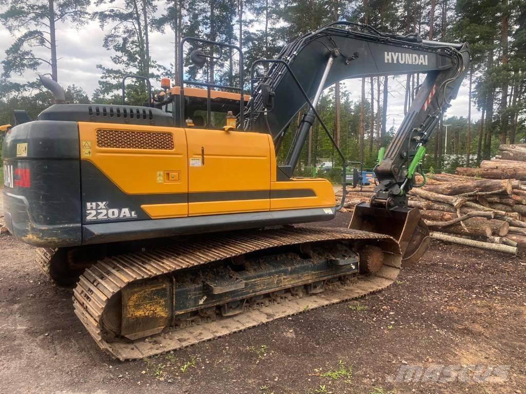 Hyundai HX 220 AL Bageri guseničari