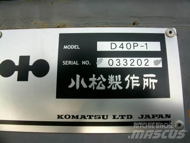 Komatsu D 40 P Buldožeri guseničari