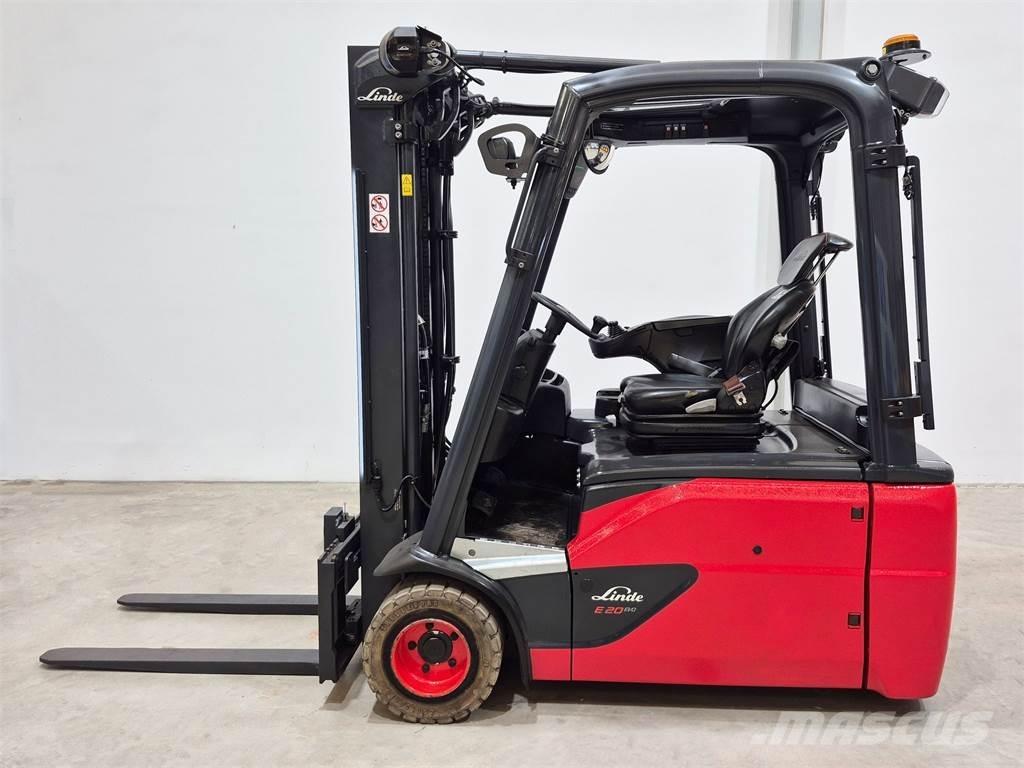 Linde E20L 02 386 Električni viljuškari