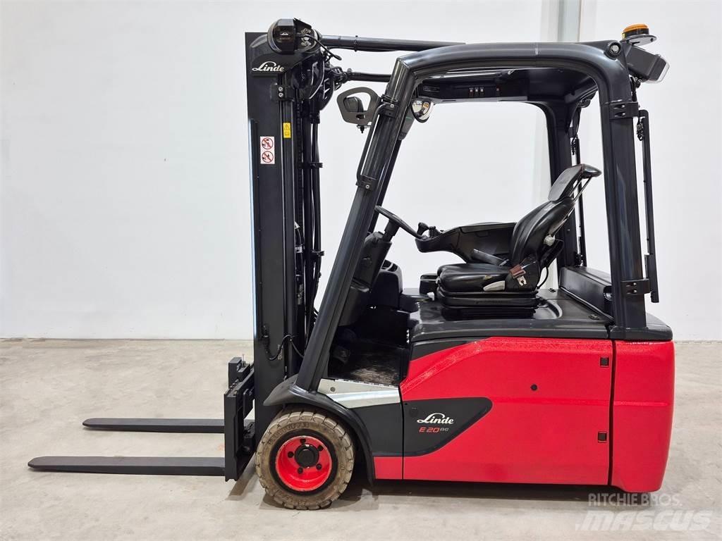Linde E20L 02 386 Električni viljuškari