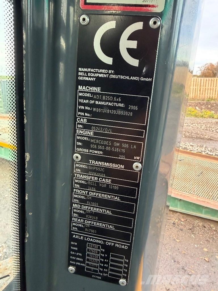 Bell B 25 D Zglobni damperi