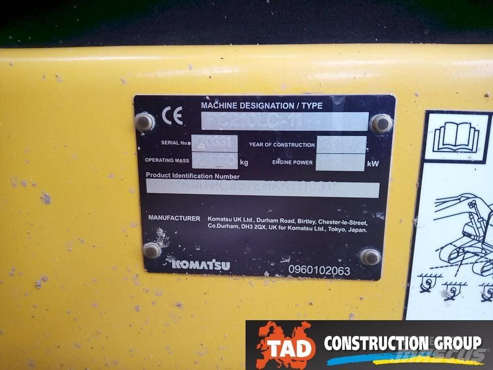 Komatsu PC210LC-11 Bageri guseničari