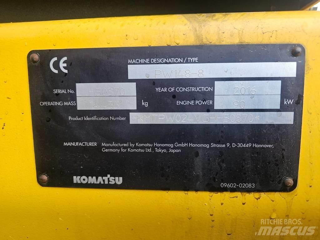 Komatsu PW148-8 Bageri točkaši