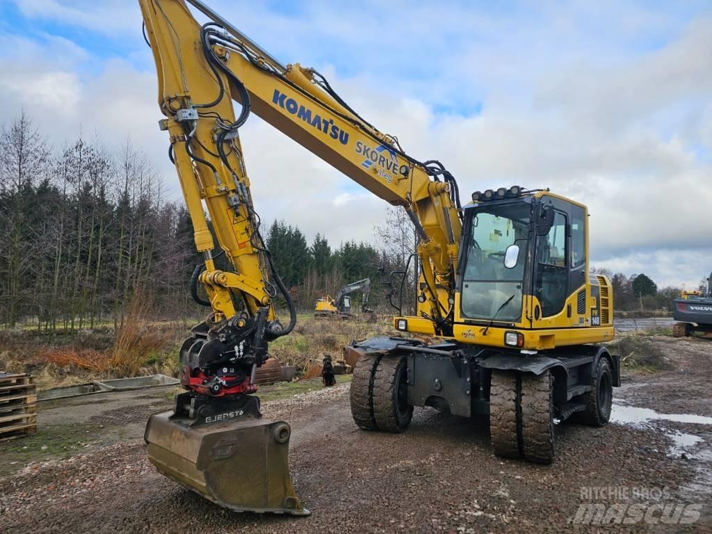 Komatsu PW148-8 Bageri točkaši