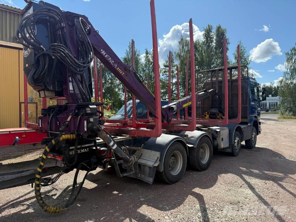 Scania R 580 Kamioni za drva Šticari