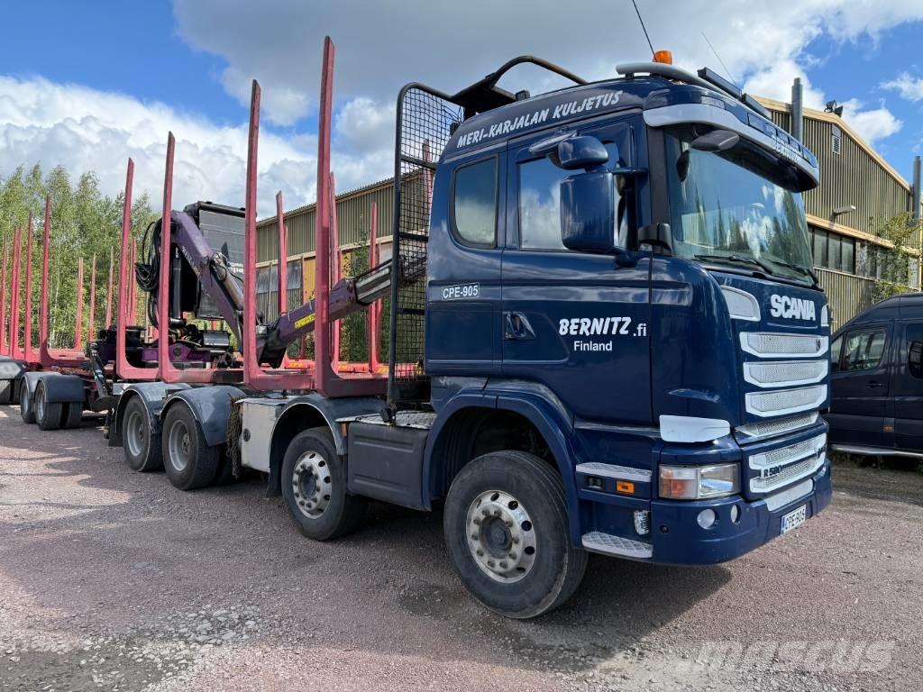 Scania R 580 Kamioni za drva Šticari