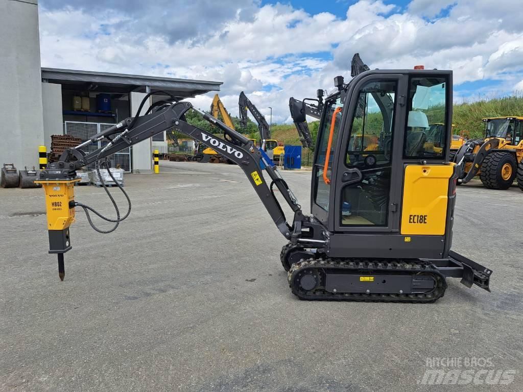 Volvo EC 18 E Mini bageri < 7t