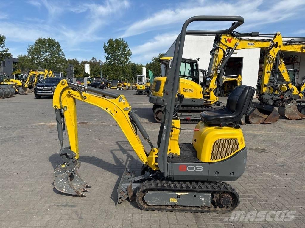 Wacker Neuson 803 Bageri guseničari