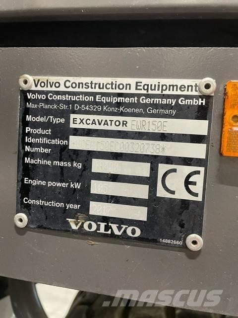 Volvo EWR150E Bageri točkaši