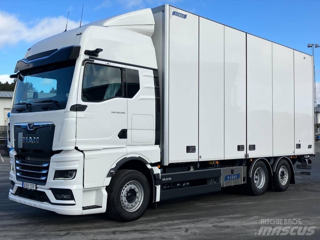 MAN TGX 26.520 Sanduk kamioni