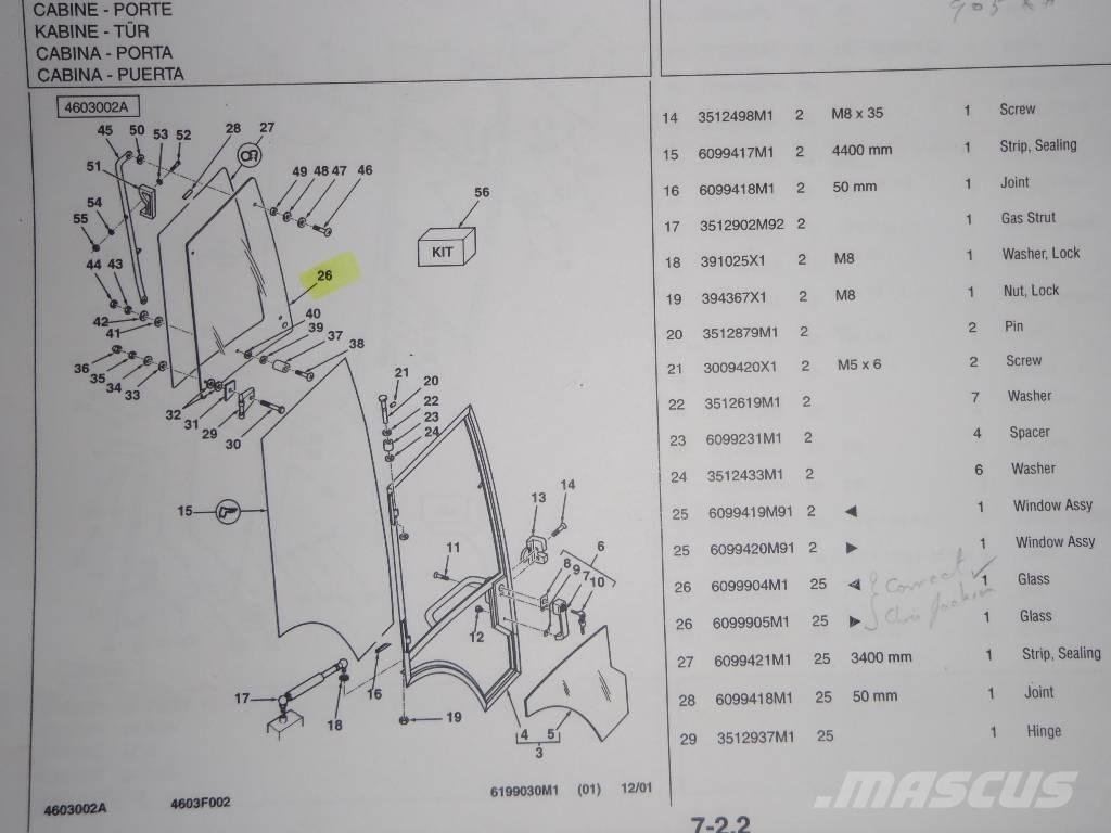 Fermec 860 Kabine i unutrašnjost