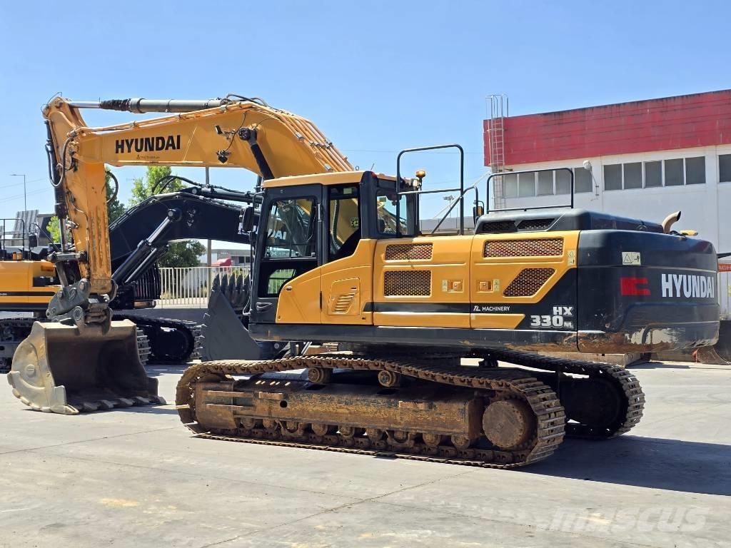 Hyundai HX 330 NL Bageri guseničari