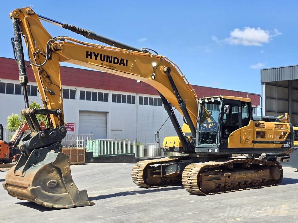 Hyundai HX 330 NL Bageri guseničari