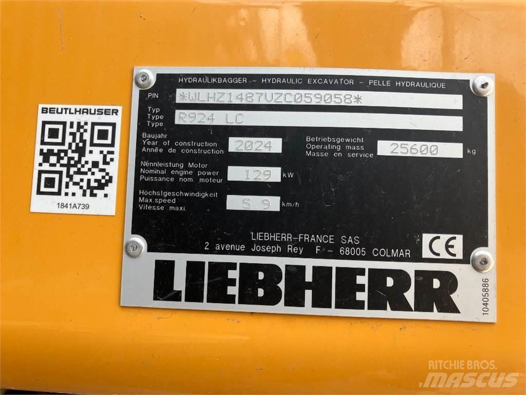 Liebherr R924 Bageri guseničari