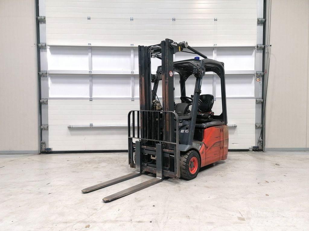Linde E16C-01 Električni viljuškari