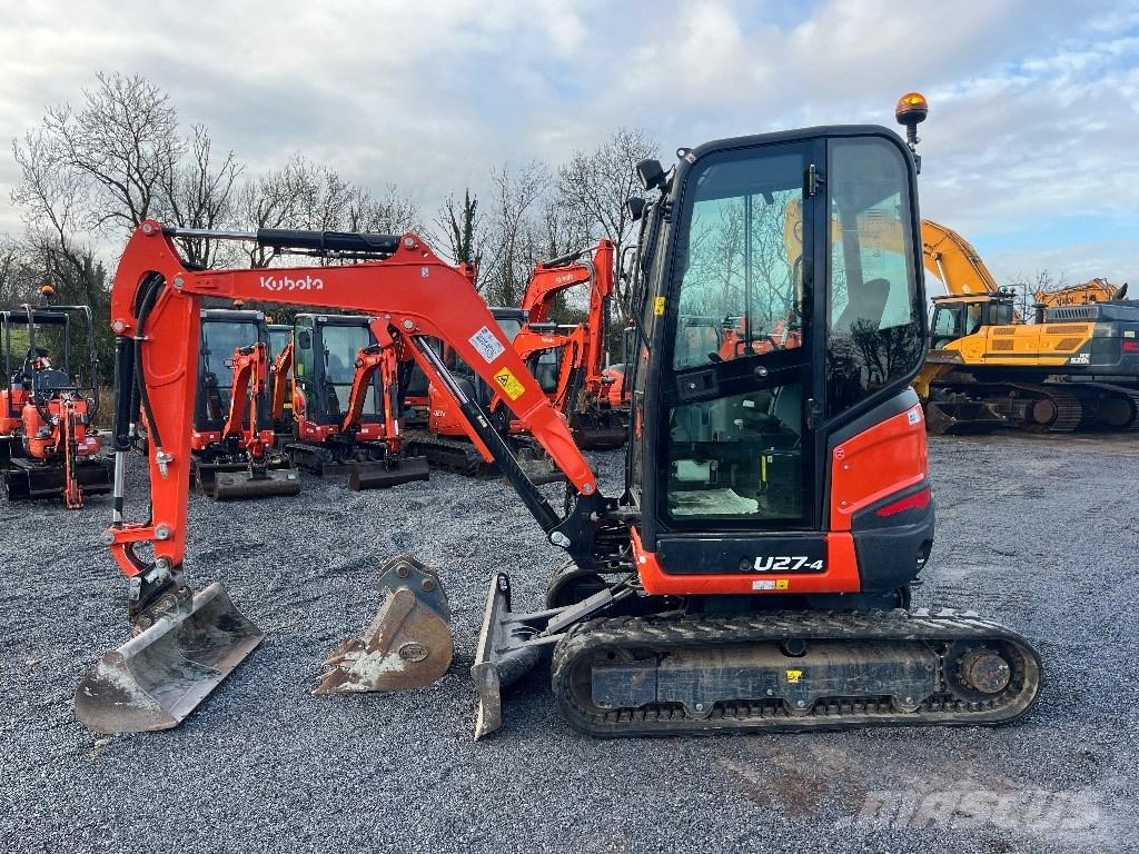 Kubota U 27-4 Mini bageri < 7t