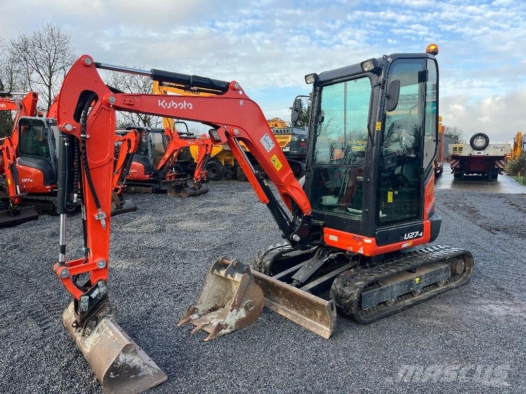 Kubota U 27-4 Mini bageri < 7t