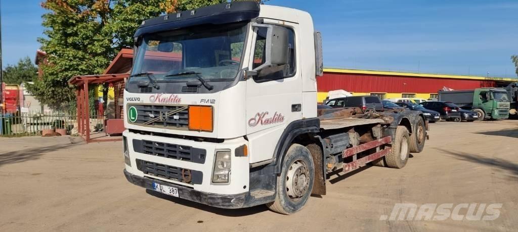 Volvo FM 12 Rol kiper kamioni sa kukom za podizanje tereta
