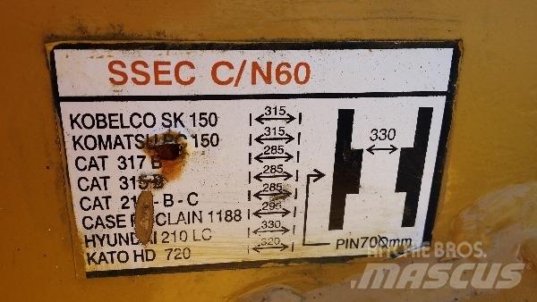 CAT SSEC C/N60 Buckets