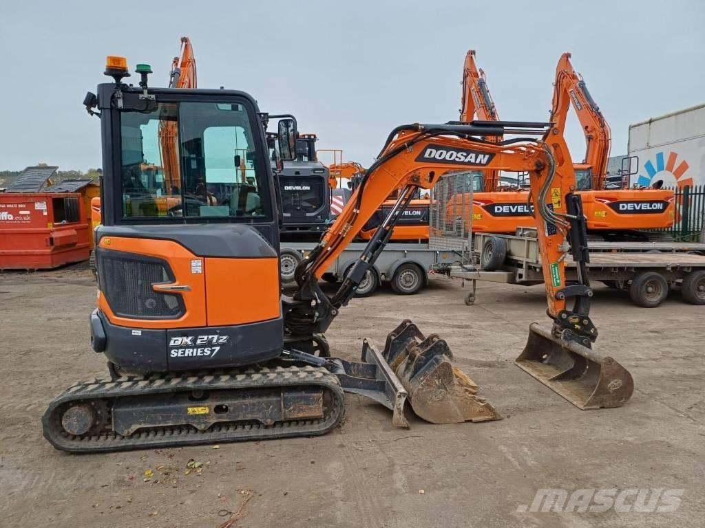 Doosan DX 27 Z - 7 Mini bageri < 7t