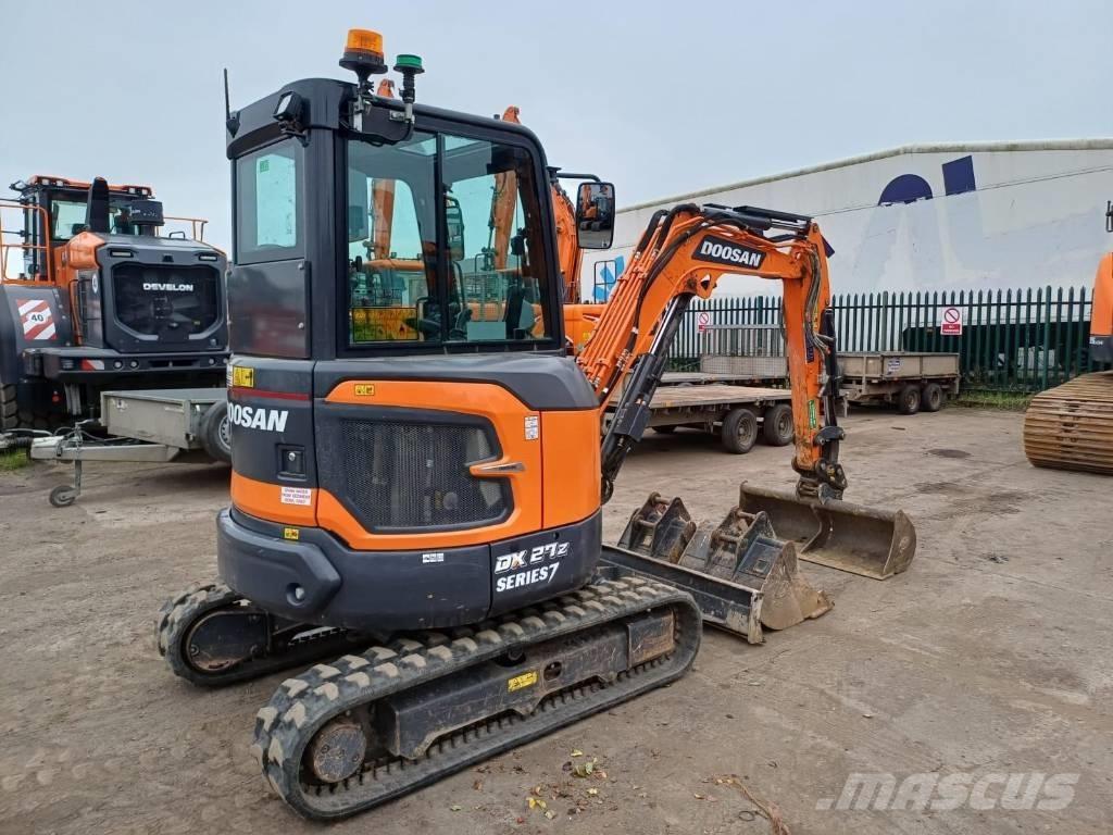 Doosan DX 27 Z - 7 Mini bageri < 7t