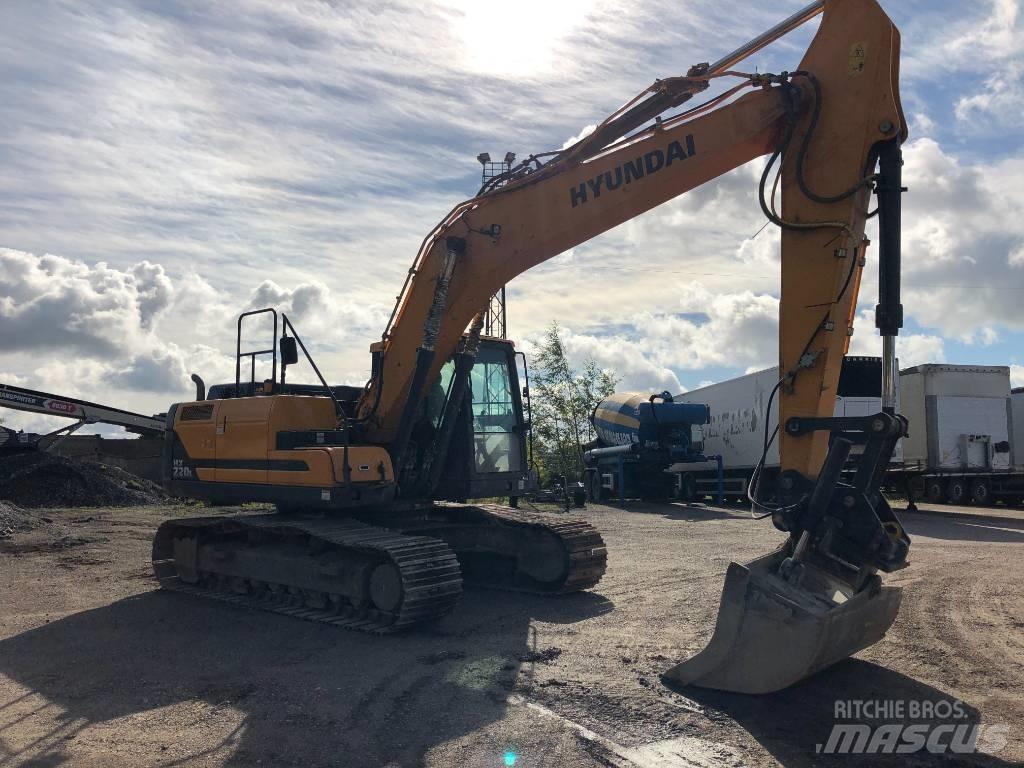 Hyundai HX 220 L Bageri guseničari