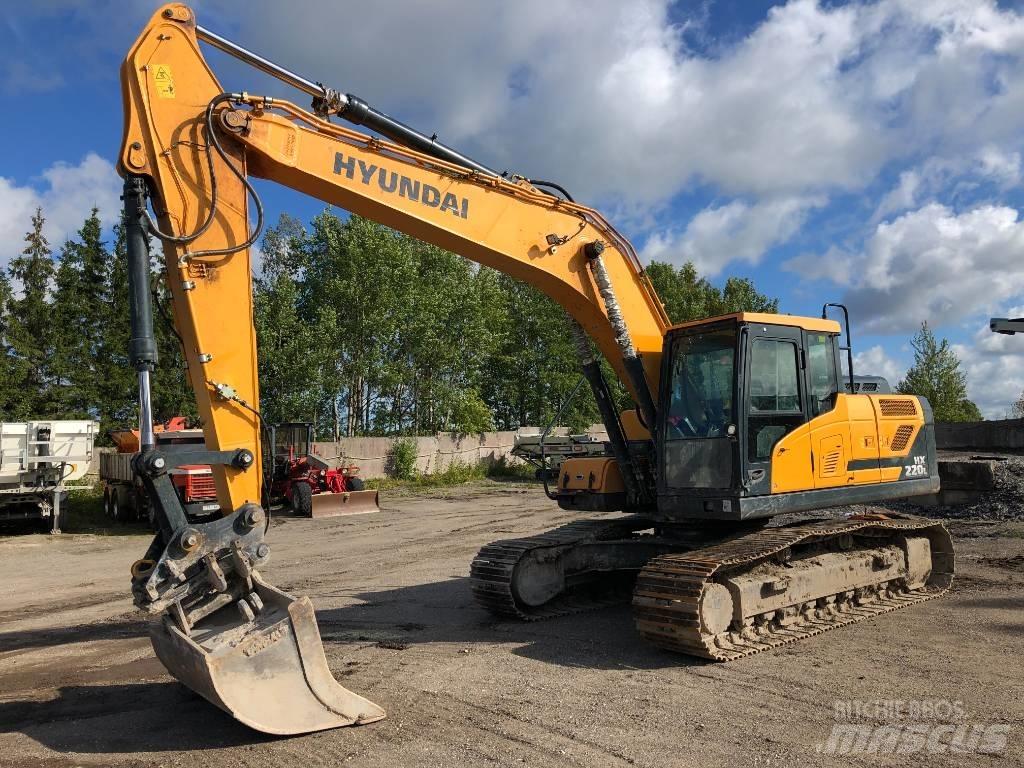 Hyundai HX 220 L Bageri guseničari