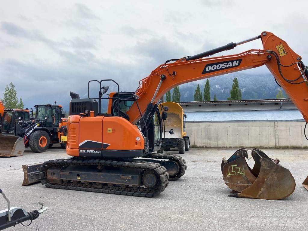 Doosan DX 140 LCR-7 Bageri guseničari