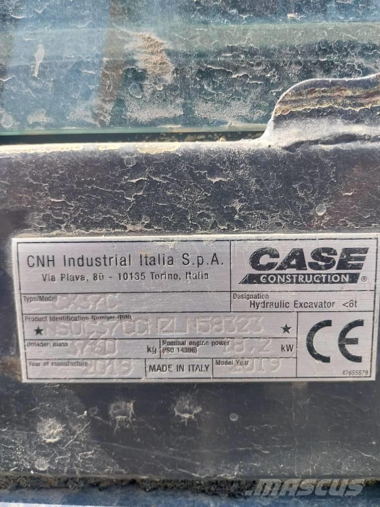CASE CX 37 C Mini bageri < 7t