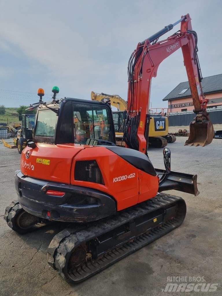Kubota KX 80-4 Midi bageri 7t – 12t