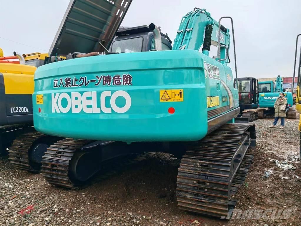 Kobelco SK200D Bageri guseničari
