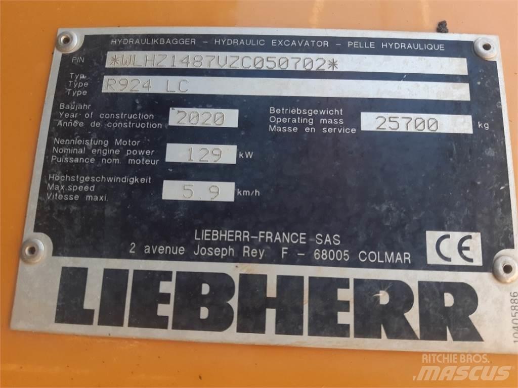 Liebherr R924 Bageri guseničari