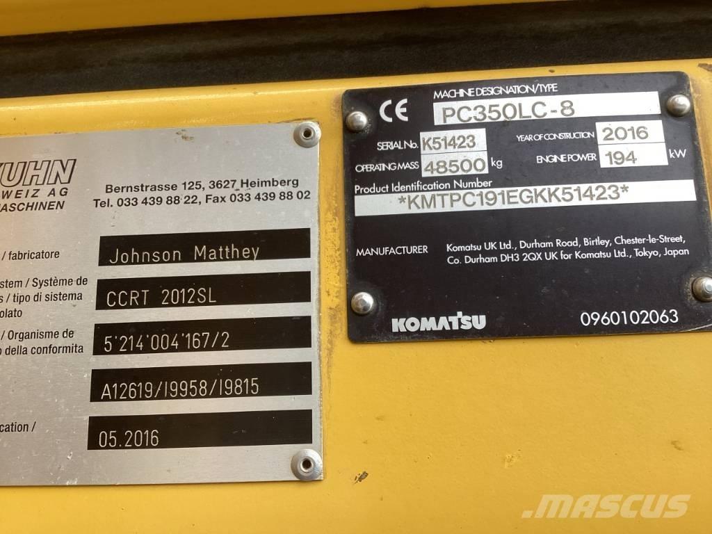Komatsu PC 350 LC-8 Bageri za rušenje