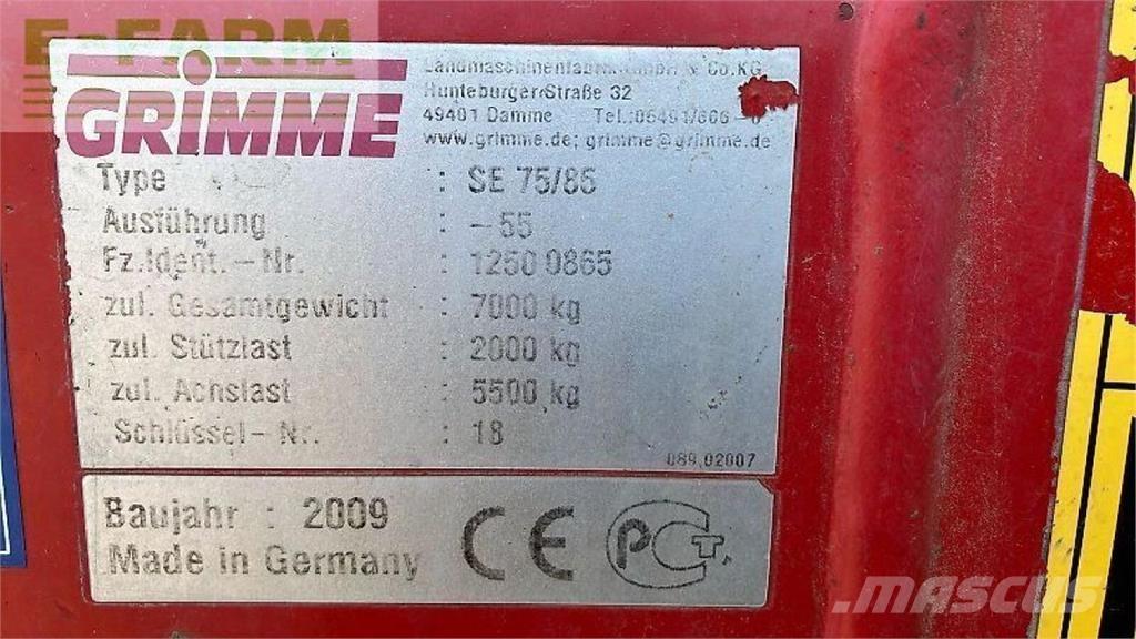 Grimme se 85-55 Kombajni i kopači za krompir