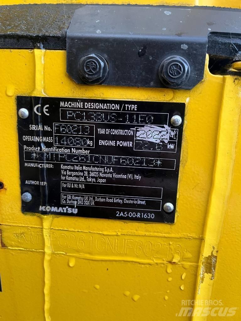 Komatsu PC138US-11 Bageri guseničari