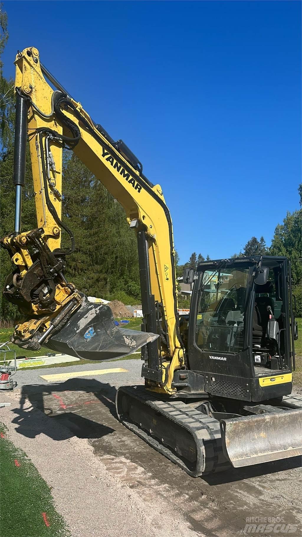 Yanmar Vio 80-1A Midi bageri 7t – 12t
