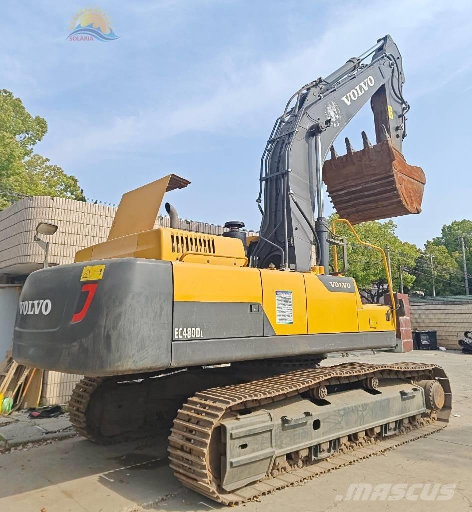 Volvo EC 480 D L Bageri guseničari