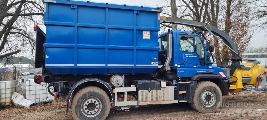 Unimog U530 Drobilice drva / čiperi