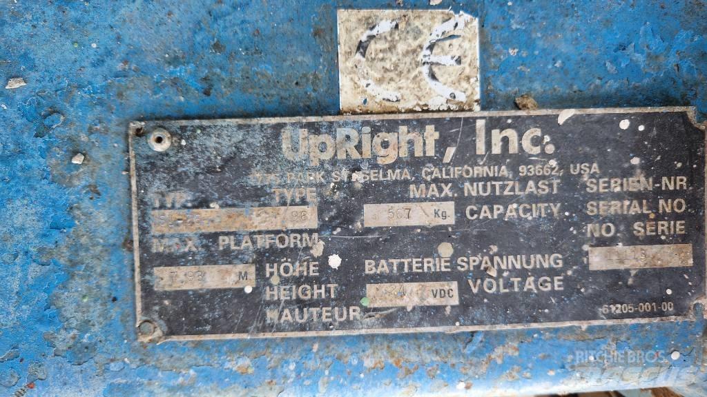 UpRight SL26SL Makazaste platforme