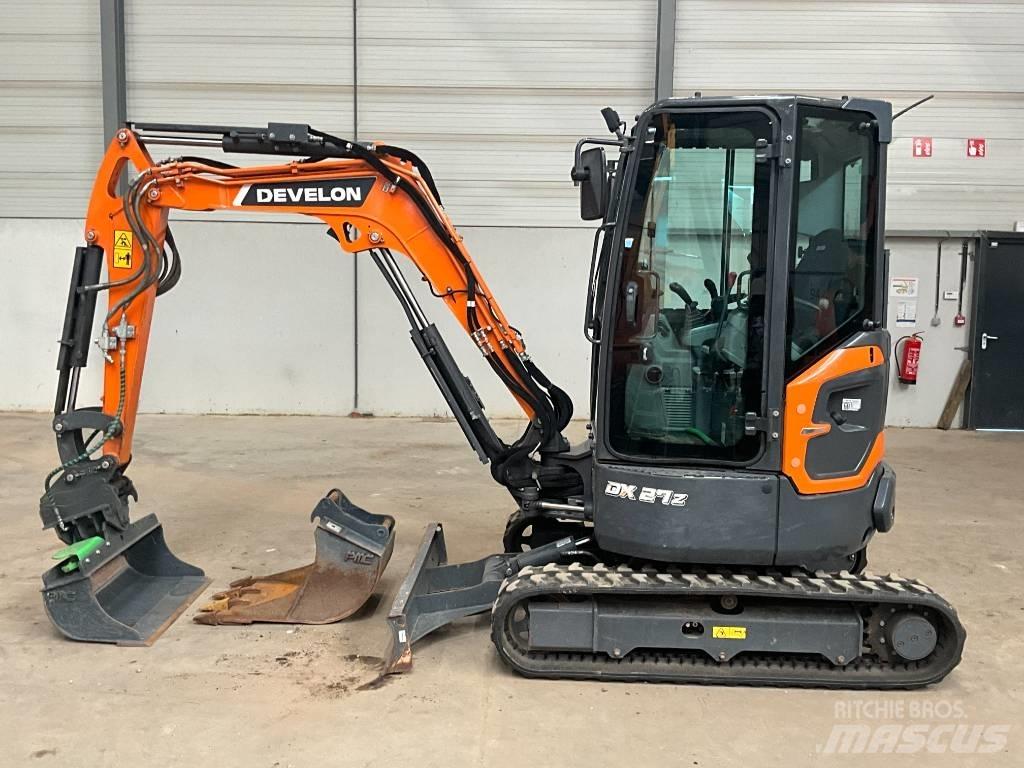 Develon DX 27 Z-7 Mini bageri < 7t