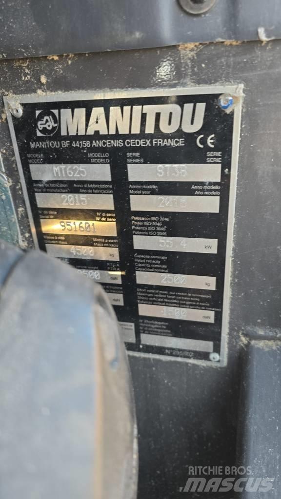 Manitou MT 625 Teleskopski viljuškari