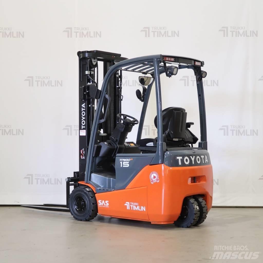 Toyota 8FBE15T Električni viljuškari