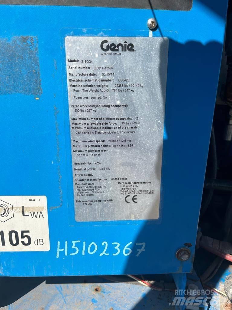 Genie Z 60/34 Zglobne podizne platforme