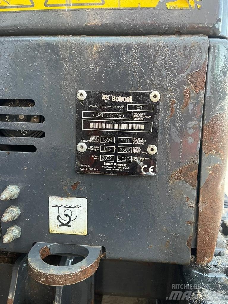 Bobcat E 17 Mini bageri < 7t