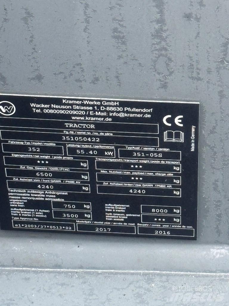 Kramer 8085 Utovarivači na točkove